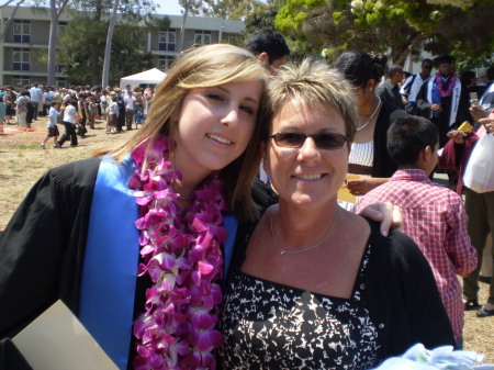 my daughter Sarah at UCSB grad 08