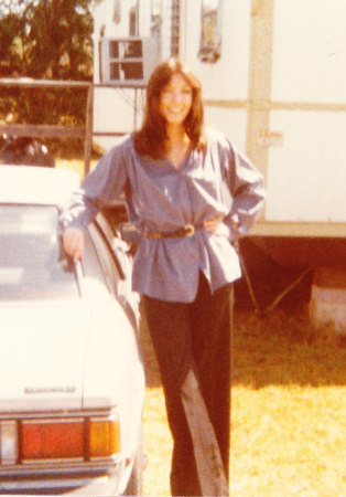 Deb with her 1978 Celica