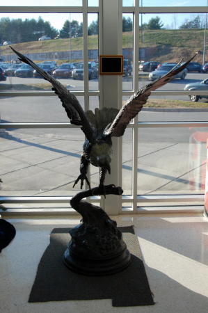 The Lobby of the new Admin bldg