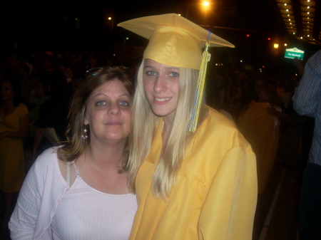 Me and my daughter for her graduation NHS 07