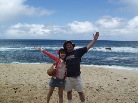 North shore of Oahu in 2004