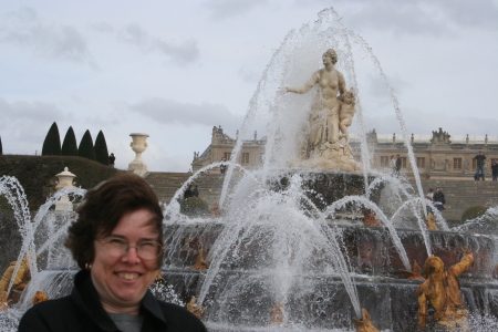 2008 Karen at the Palace at Versailles