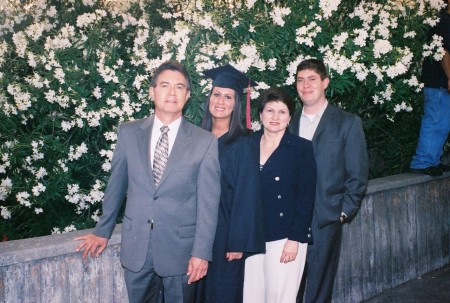 Lauren's graduation from U of H in 2007