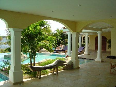 St. Maarten, our company villa