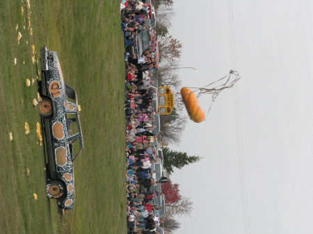 Smoky Lake Pumpkin Fest - Pumpkin Drop 2008