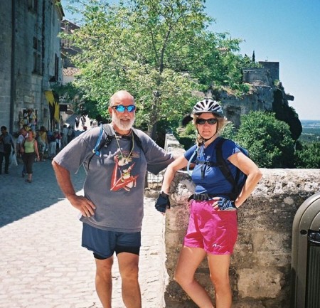 Biking in France