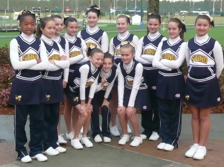 2008 Cheerleaders at the Milkhouse