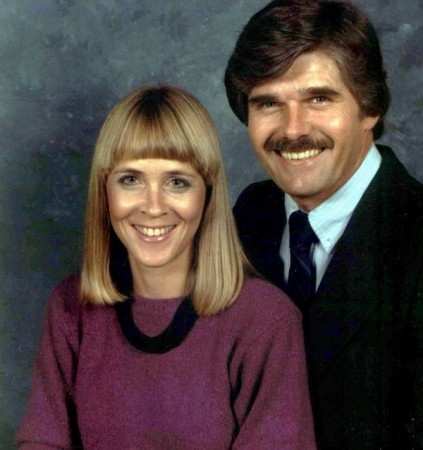 Wife Jill and I as Young Couple