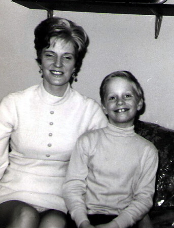 Young Tim and mom Sonia