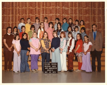 killam school grade 6 1972-1973