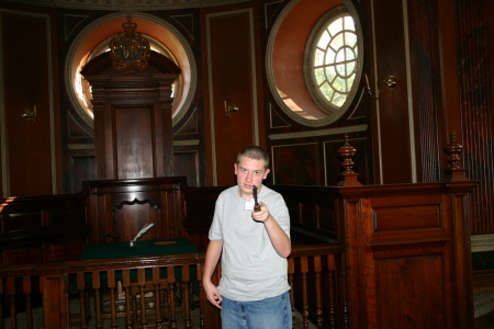 Ryan in Courthouse