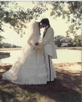 Efrain and Patty's Wedding day July 20, 1974
