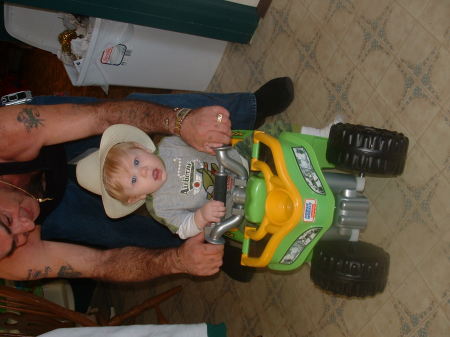 Dylan's first ride  2007