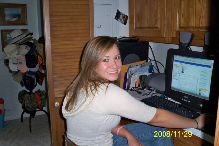 Sarah on her myspace again!