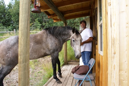 Nick at Todds Ranch in Wyoming