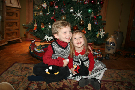 Matthew and Maxine Christmas 2008