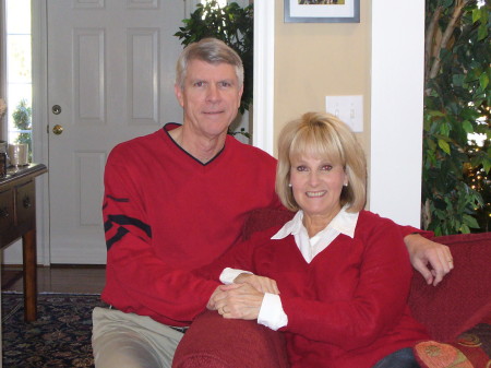 Gloria & me, Christmas 08 at our house.