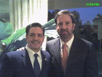 Me and Ambassador Garza in Mexico City