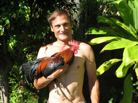 Me and my Rooster "Little Chooker"