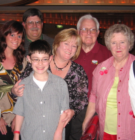 My family & my parents, Christmas Cruise 2008