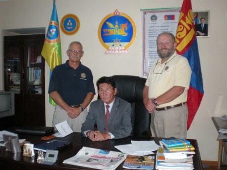 State Parks Delegation to Mongolia Sept '08