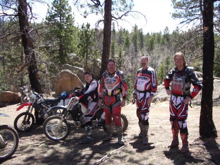 Ed, Mike, Rich & Rob Crested Butte 2006