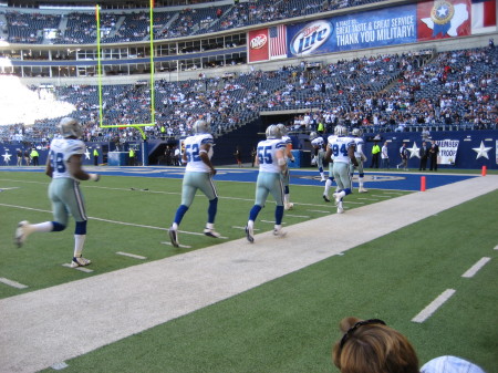 Tampa Bay pregame warm-up