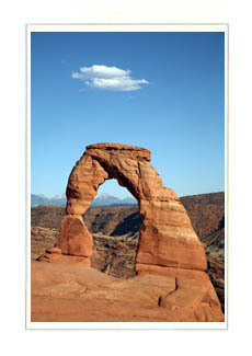 Delicate Arch in May 2008. Moab, Utah