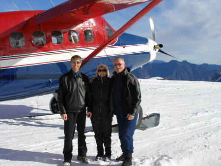 Glacier Landing on Denali at 9000'