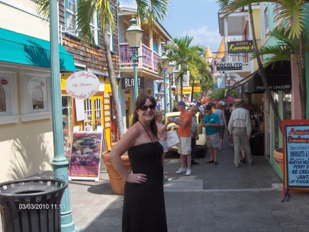 St. Maarten - shopping area near beach