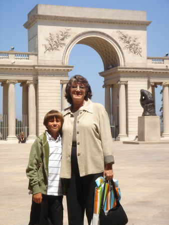 Nana Clare with grandson Dillon
