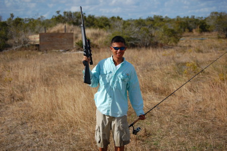 Fishing or hunting