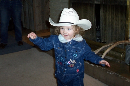 Madison - our little Cowgirl!