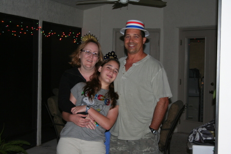 ME MY WIFE AND YOUNGEST DAUGHTER-12/31/2008