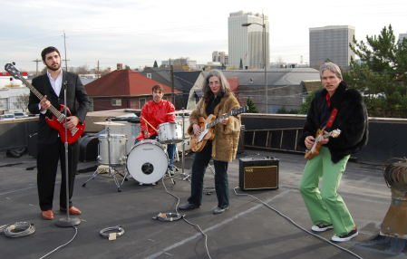 Our 2008 "Get Back Rooftop" Christmas Card