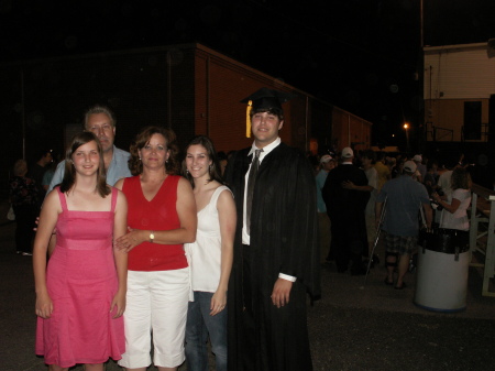 Matt's graduation