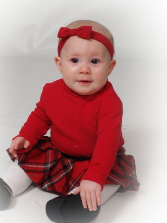 Kaylin's First Christmas - 6 Months Old
