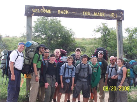 Philmont 2008 we all made it. Crew 2381