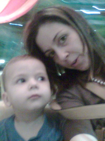 Me and my youngest Drew at the mall of america