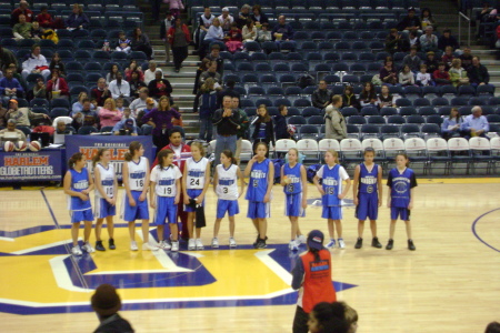 Kayla's team at the Bradley Center