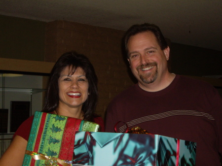 My girlfriend Maureen and I Christmas 2008