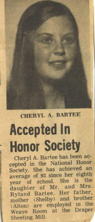10th Grade - 1975 Honor Society