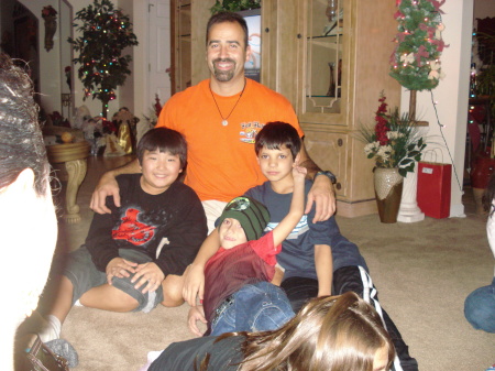 MY BROTHER LOU, HIS SON NIKO, MY SON NOAH AND