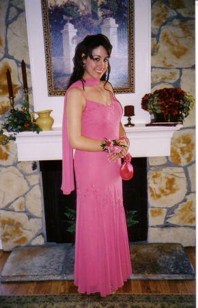 My daughter at one of her high school proms