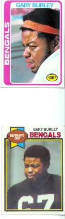 My Old Bengal Football Cards