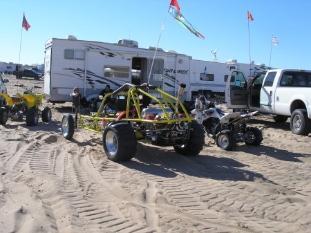 This is how we roll to Glamis...2009