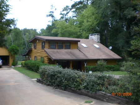 Our Log Home in the country