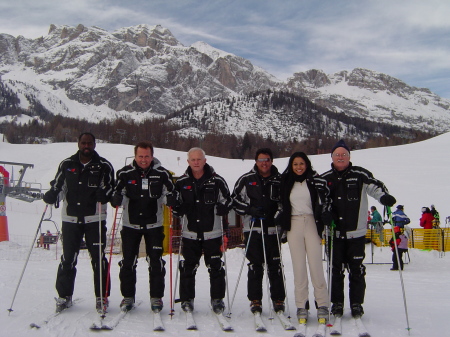 Skiing, Cortina!