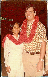 Our wedding day 1974