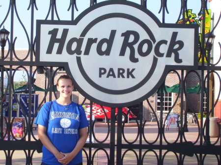 Grandaughter Christina at Park July 2008